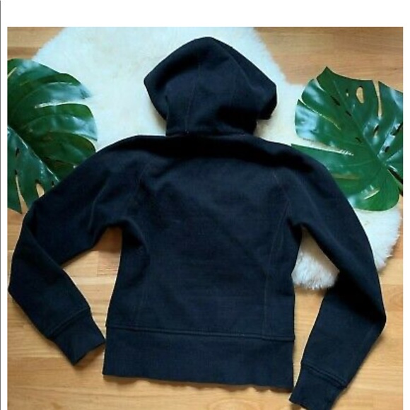 Lullulemon Black Thick Hooded sweatshirt - Picture 1 of 8